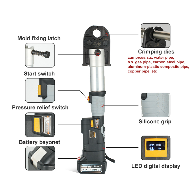 FT-3250 Split Pipe Overhead-Overhead-Drücken-Tool