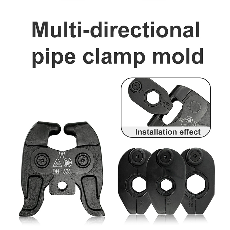 Neuer um 360° drehbarer Kupferrohr-Pressbackenkopf