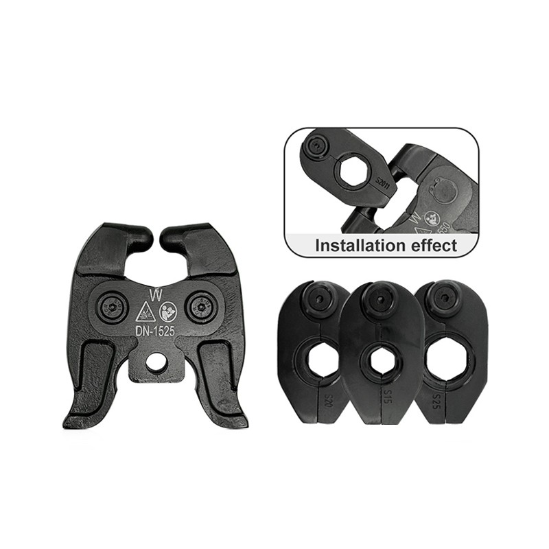 Neuer um 360° drehbarer Kupferrohr-Pressbackenkopf