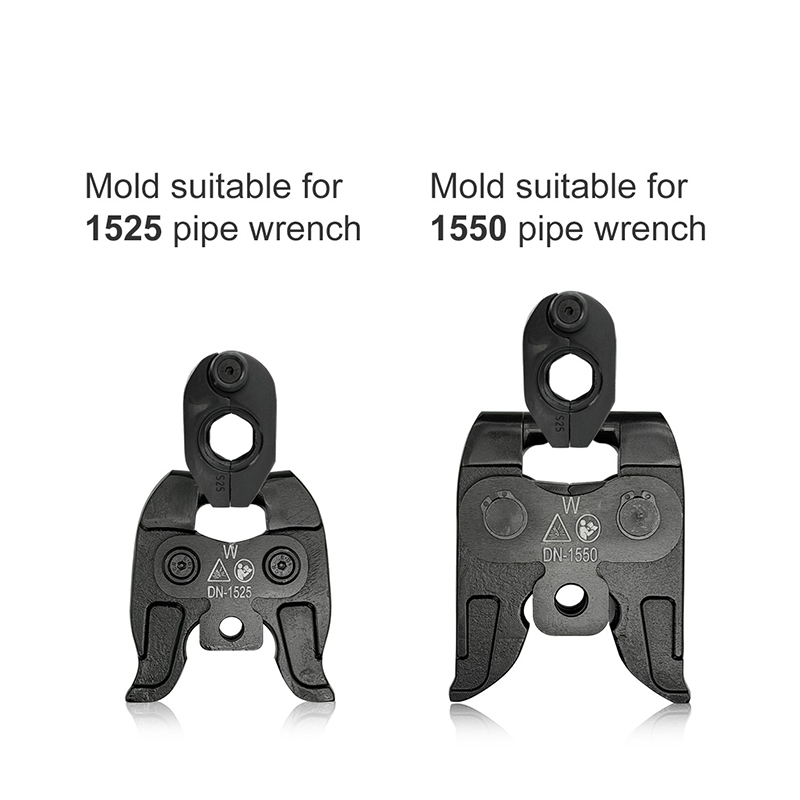 Neuer um 360° drehbarer Kupferrohr-Pressbackenkopf